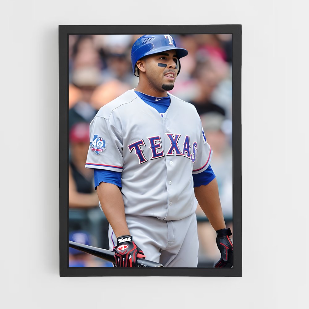 Poster Au Bat de Nelson – affiche Baseball (vue 2)